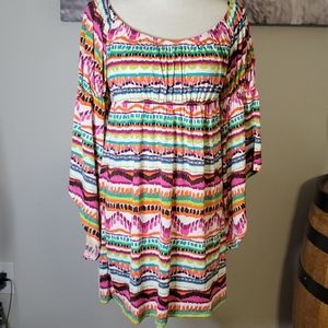 Boutique Retro Style Babydoll Dress Size Small